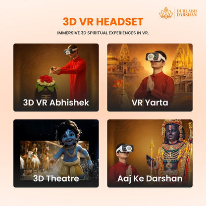 Durlabh Darshan with VR Headset & App Subscription | For All Age Groups